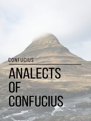 cover image of Analects of Confucius